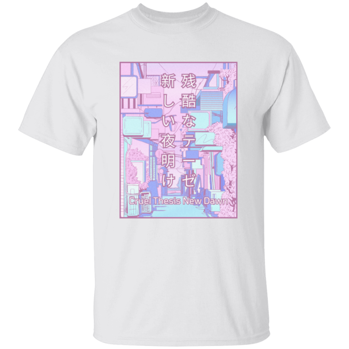 Cruel Thesis Anime T-shirt | Season 1: Sakura Sensation