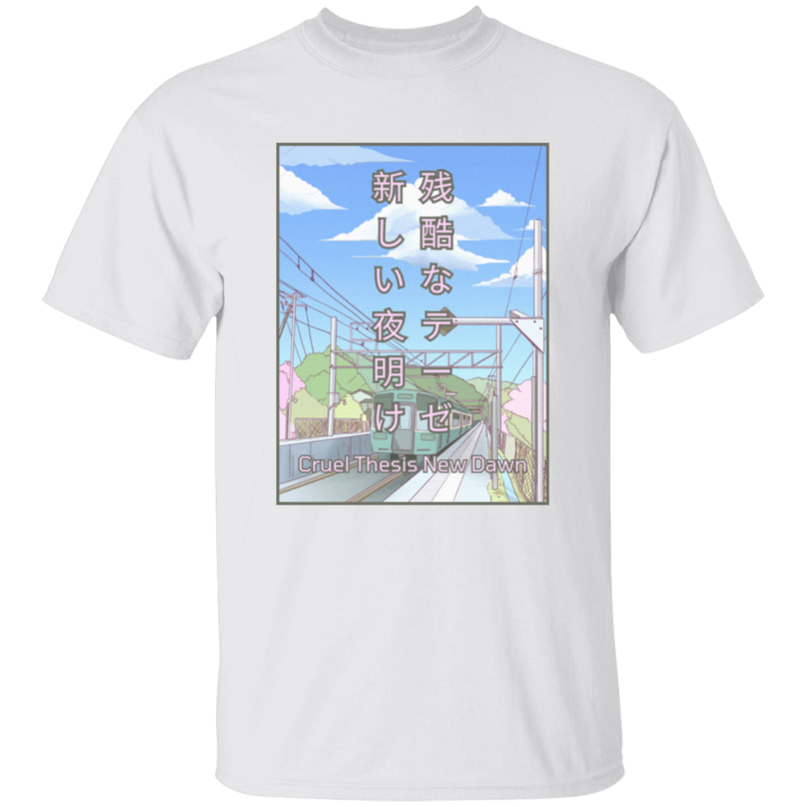 Cruel Thesis Anime T-shirt | Season 1: Railway Respite